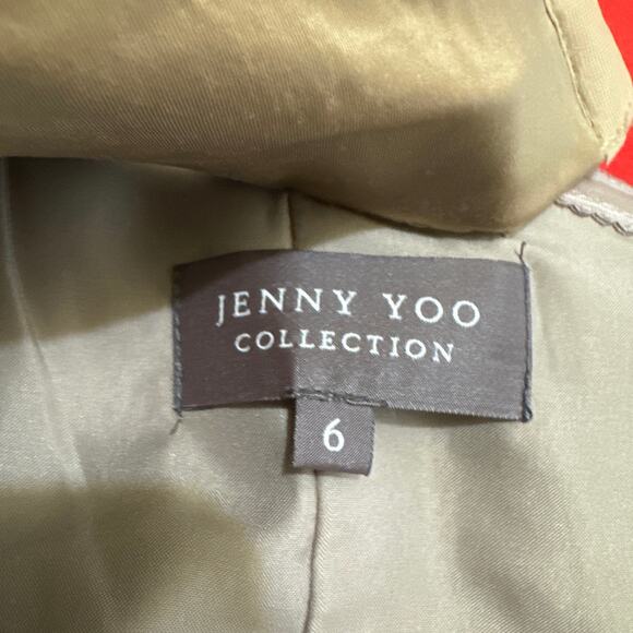 Jenny Yoo Women's Annabelle Convertible Tulle Column Dress size 6 - Picture 16 of 16